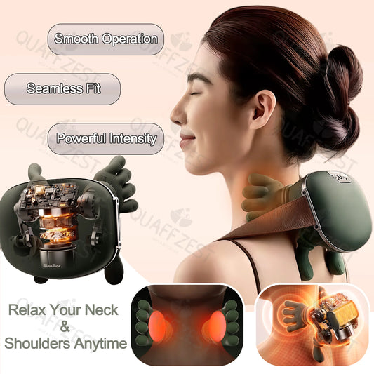 Human Hand Neck Massager