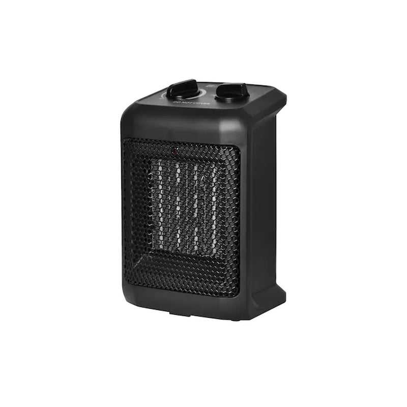 1500 -Watt Ceramic Compact Personal Indoor Electric Space Heater with Thermostat