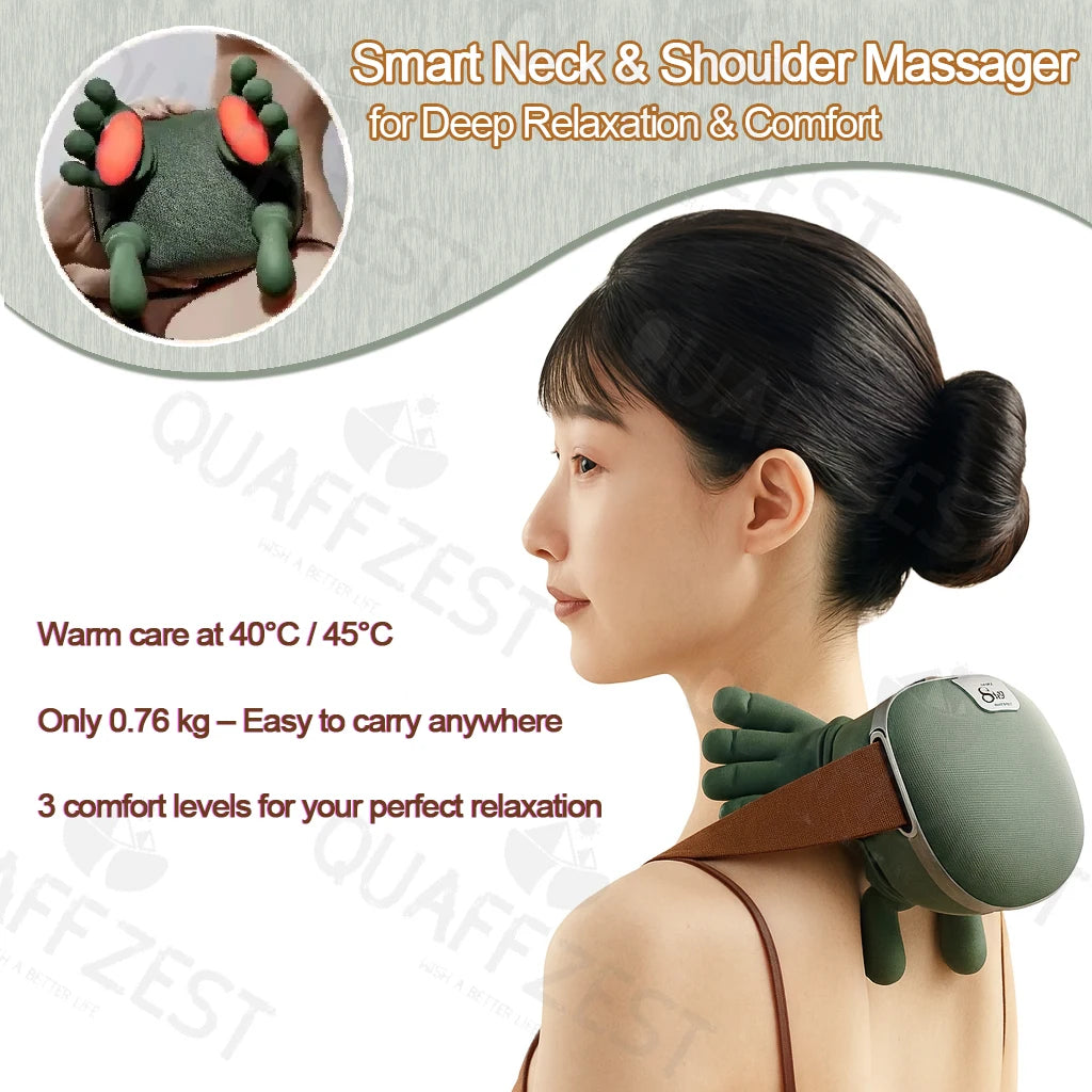 Human Hand Neck Massager